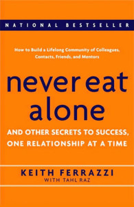 never eat alone communication book