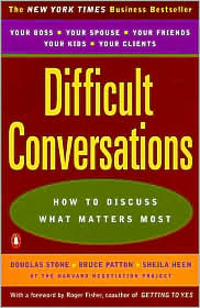 difficult conversations book cover