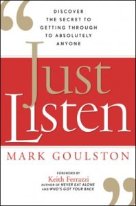 just listen communication book image