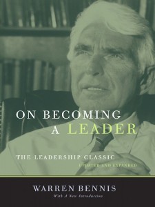 on becoming a leader book iamge